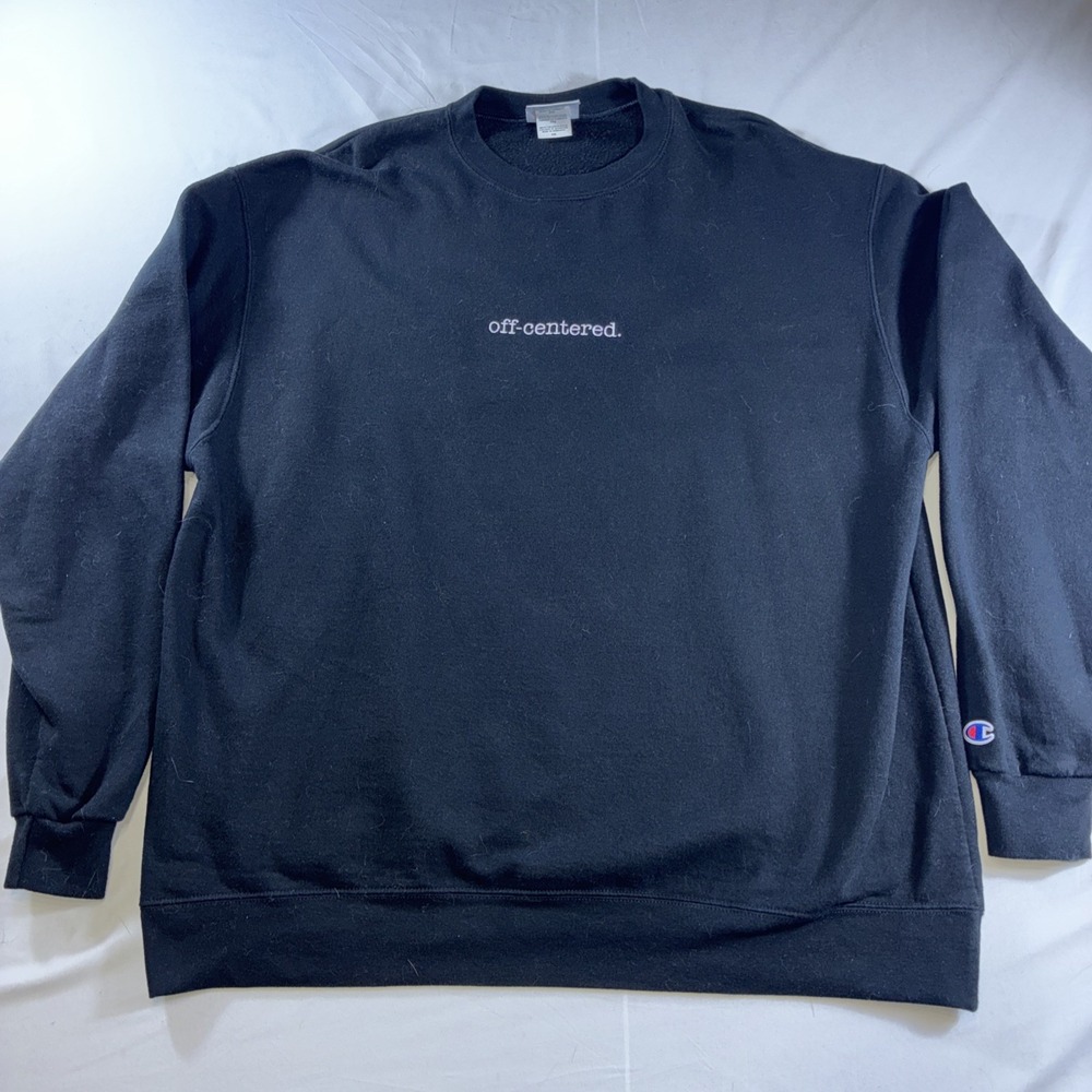 Dogfish Head Champion Off Centered Double Sided Crewneck Sweatshirt Men's XXL